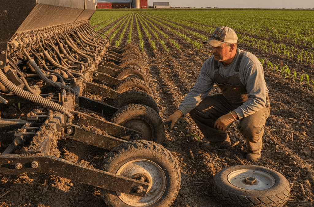 How Do Farmers Near Brookings Evaluate Whether Their Air Seeder’s Gauge Wheels Are Actually Controlling Depth — Or Just Riding Along?