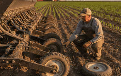 How Do Farmers Near Brookings Evaluate Whether Their Air Seeder’s Gauge Wheels Are Actually Controlling Depth — Or Just Riding Along?