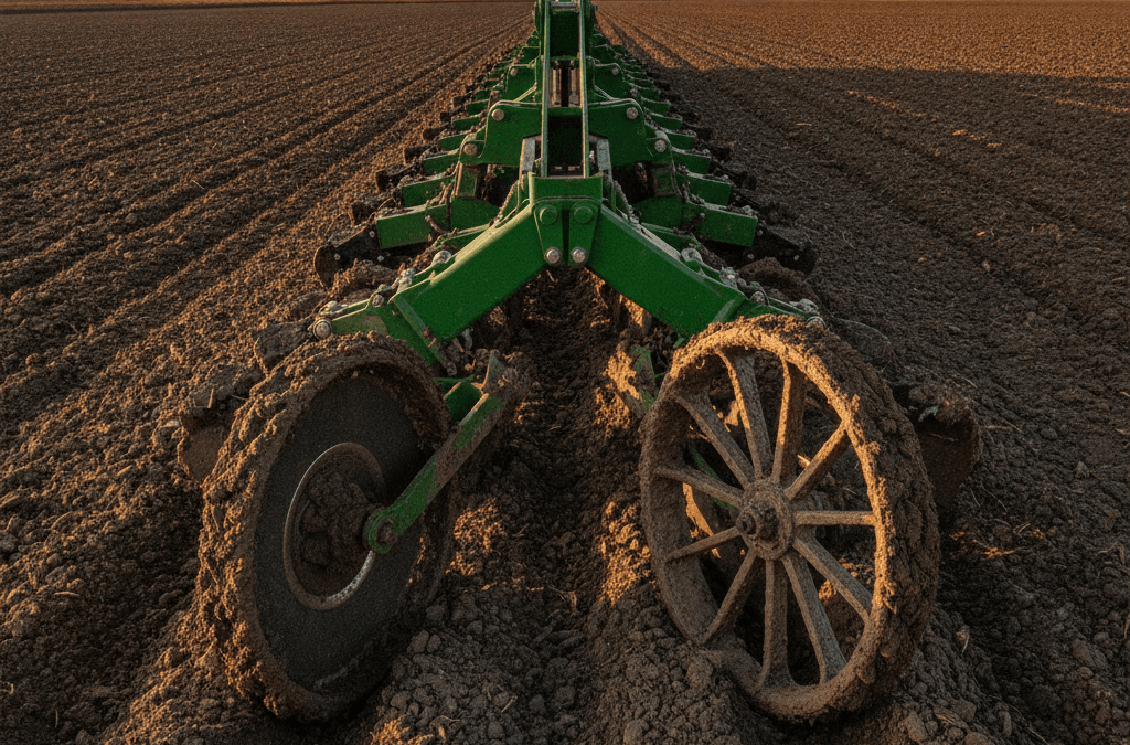 Why Do Curved Spoked Gauge Wheels Outperform Solid Gauge Wheels in Wet Spring Conditions Near Fargo?