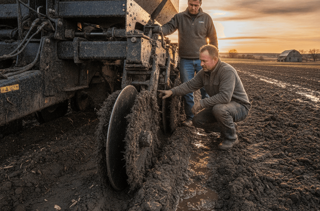 How Do Farmers Near Ipswich Know Whether Their Planter’s Gauge Wheels Are Actually Seeding at the Right Depth After a Wet Field Entry — Or Just Pushing Mud Into the Trench?