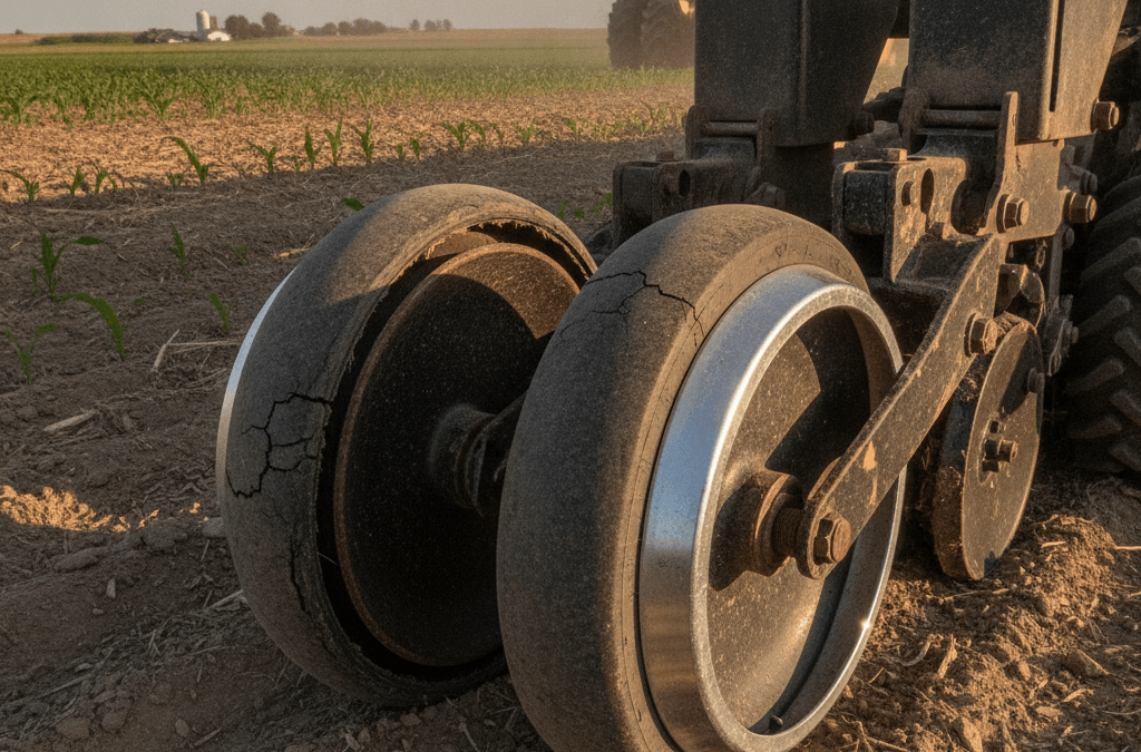 How Do Farmers Near Watertown Know Whether Their Planter’s Gauge Wheel Tire Lip Is Actually Protected — Or Slowly Grinding Away on Every Pass?