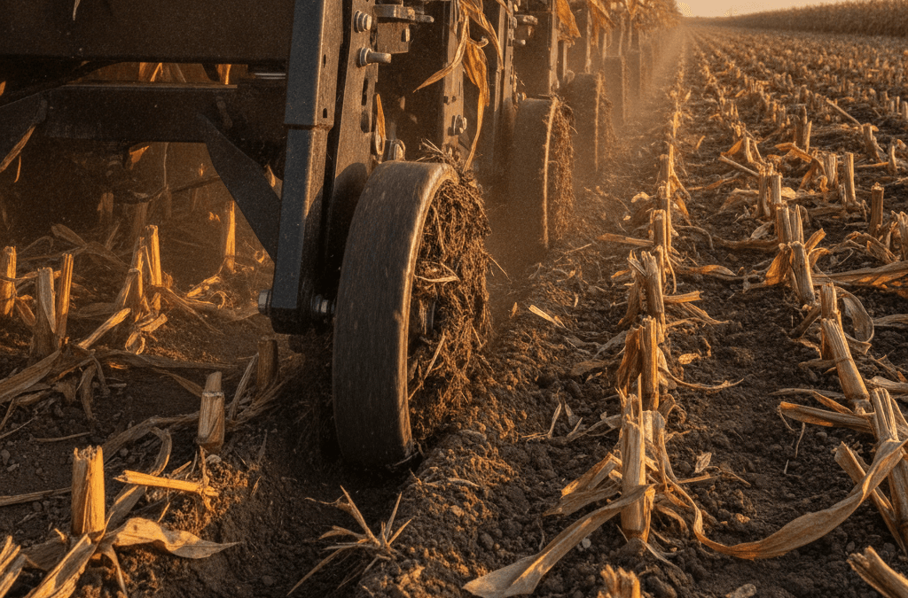 How Do Farmers Near Huron Know Whether Their Planter’s Gauge Wheels Are Actually Shedding Residue in Heavy No-Till Corn Stalks — Or Just Dragging It Into the Trench?