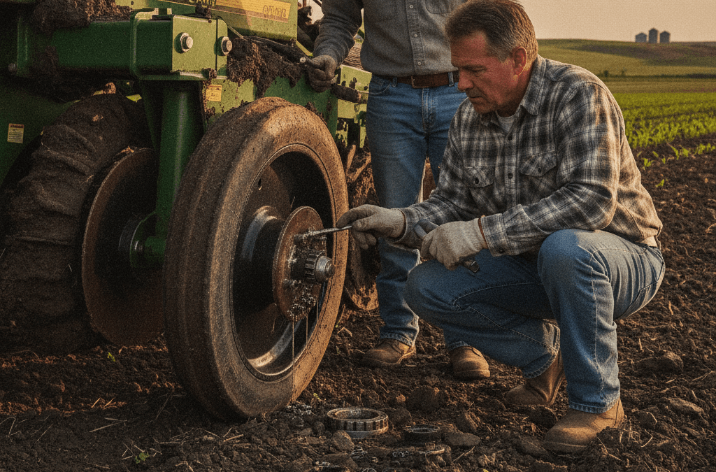 How Do Farmers Near Sioux Falls Know Whether Their Planter’s Gauge Wheel Hubs Are Actually Greased Often Enough — Or Running Dry Until the Bearing Seizes?