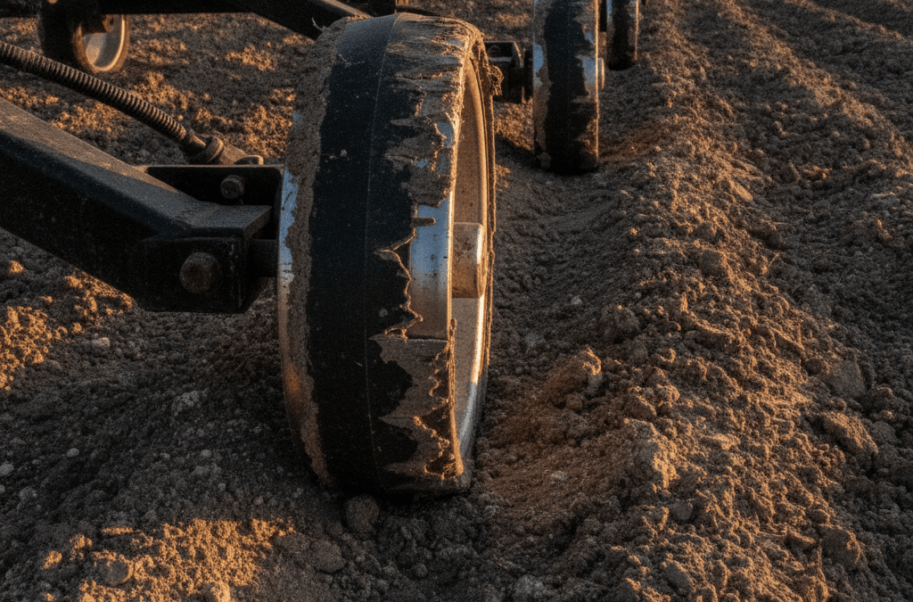 How Do Farmers Near Sioux Falls Know Whether Their No-Till Drill’s Steel Ring Is Actually Protecting the Gauge Wheel Tire Lip — Or Just Wearing Down With It?