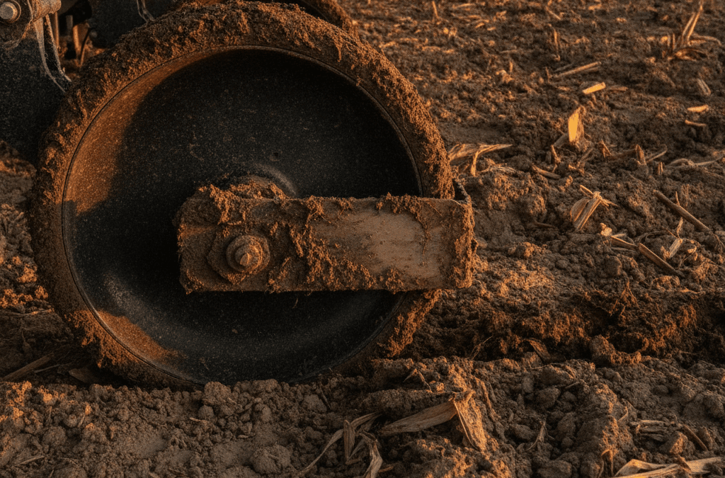 How Do Farmers Near Ipswich Know Whether Their Planter’s Steel Ring Scraper Is Actually Doing Its Job — Or Just Riding Along While Mud Builds Up on the Gauge Wheel?